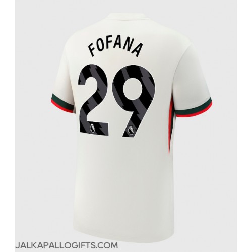 Chelsea Wesley Fofana #29 Vieraspaita 2025-26 Lyhythihainen